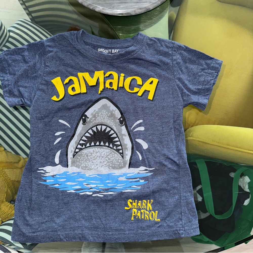 Groovy Bay Jamaica Shark Patrol T-Shirt